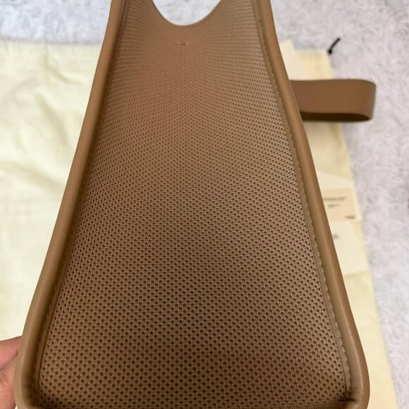 FENDI Technical Fabric Plexiglass FF Medium Fendi Sunshine Shopper Tote Beige - Picture 7 of 16